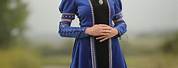 Light Blue Medieval Dress