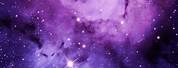 Light Purple Galaxy iPad Wallpaper