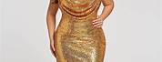 Looking for Plus Size Gold Sequin