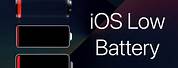 Low Battery iPhone HD Screen