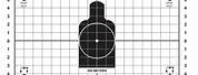 M16A2 Army Zero Target Printable