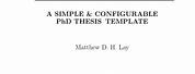 MIT PhD Thesis Template