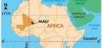 Mali On World Map