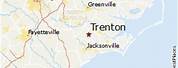 Map Trenton North Carolina