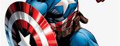 Marvel Heroes Captain America Vector