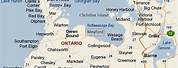 Meaford Ontario Canada Map