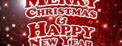 Merry Christmas and a Happy New Year Heart