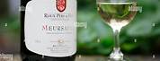 Meursault Wine in Glass