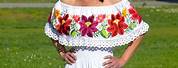 Mexican Dresses Embroidered Ciudad De Mexico