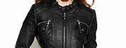 Michael Kors Black Leather Jacket Women