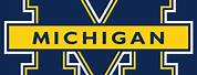 Michigan College Football Team Logo