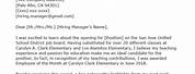 Middle School Substitute Teacher Cover Letter
