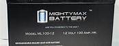 Mighty Max Battery 12V 100Ah