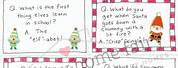 Mini Christmas Jokes Printable