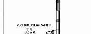 Monopole Tower Elevation Plan Drawing