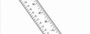 N Scale Printable Measuring Ruler