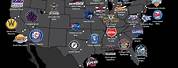 NBA Expansion Map