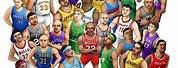 NBA Players From Basketball Stars the Game Cartoon