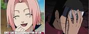 Naruto Memes Sakura in Background