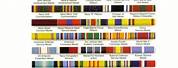 Navy River Boat Ribbons and Medals