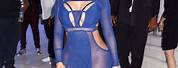 Nicki Minaj Blue Dress