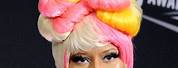 Nicki Minaj Colourful Wigs