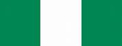 Nigeria in Horizontal Flag
