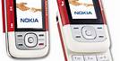 Nokia Slide Phone White and Red