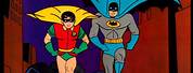 Old Age Batman and Robin Cartoon