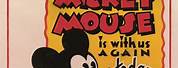 Old Mickey Mouse Posters