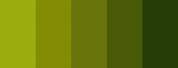 Olive Green Color Palette