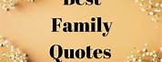 One Word Quotes About Family