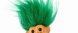 Orange Troll with Green Hair