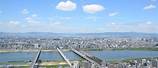 Osaka City Side View