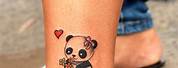 Panda Bear Tattoos for Girls