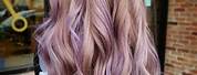 Pastel Lavender Hair with Brown