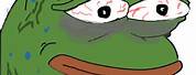 Pepe Frog Meme Tired