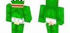 Pepe the Frog Green Minecraft Skin