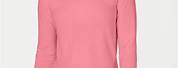 Pink Long Sleeve T-Shirt Dress