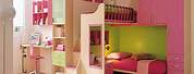 Pink and Green Girls Room