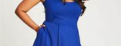 Plus Size Fit and Flare Dresses Christmas