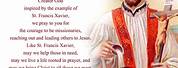 Prayer to St. Francis Xavier