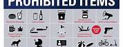 Prison Prohibited Items Poster