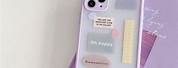 Purple Aesthetic Phone Case Stickers