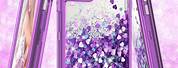 Purple Apple Glitter iPhone 11" Case