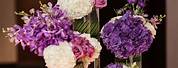 Purple Wedding Centerpieces