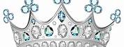 Queen Crown Silver White Background Clip Art