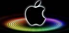 Rainbow Apple Logo iPhone Wallpaper