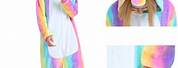 Rainbow Unicorn Onesie Pajamas