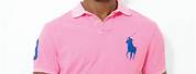 Ralph Lauren Men's Pink Polo Shirt